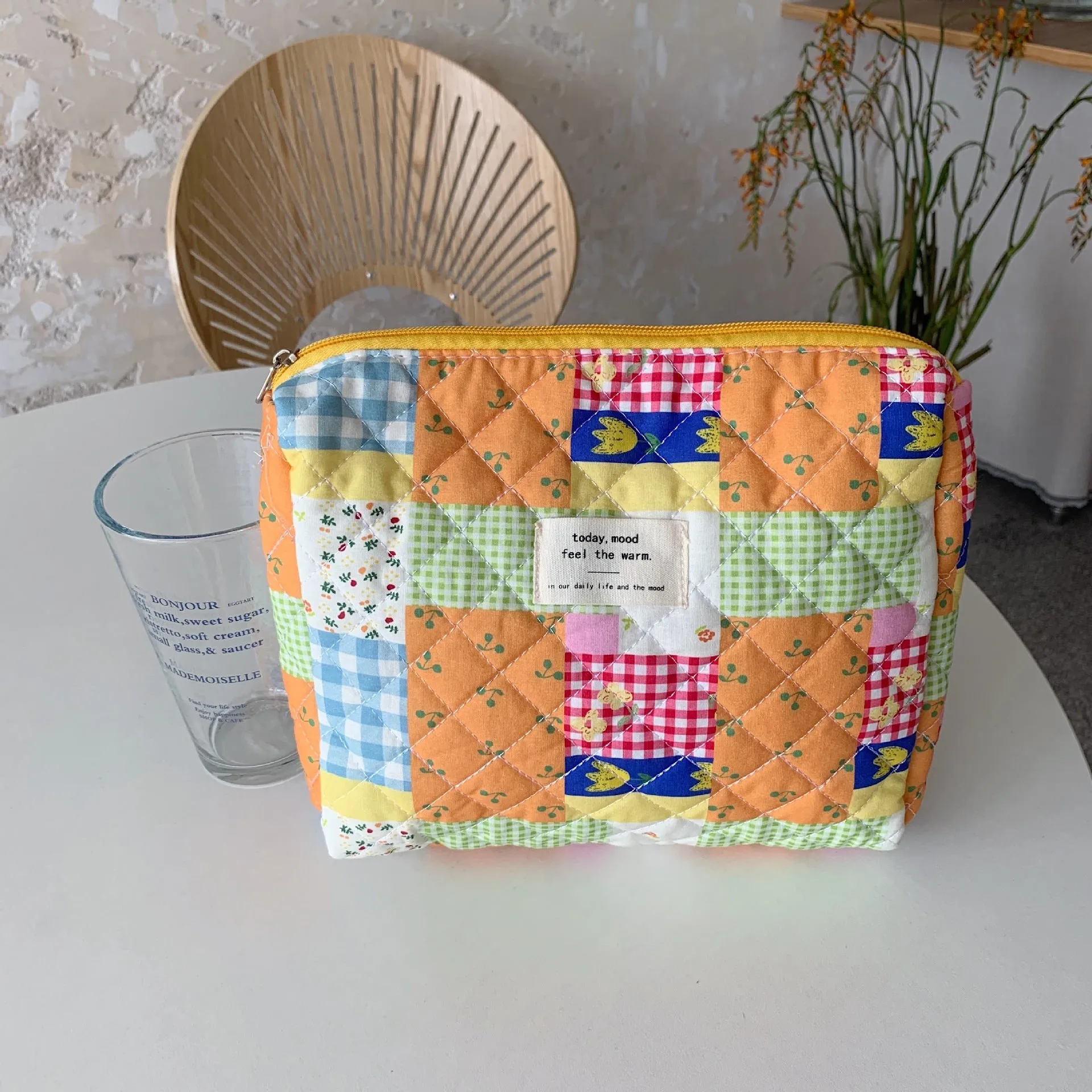 Fresh Floral Makeup Female Multifunction Storage Cosmetic Bags
