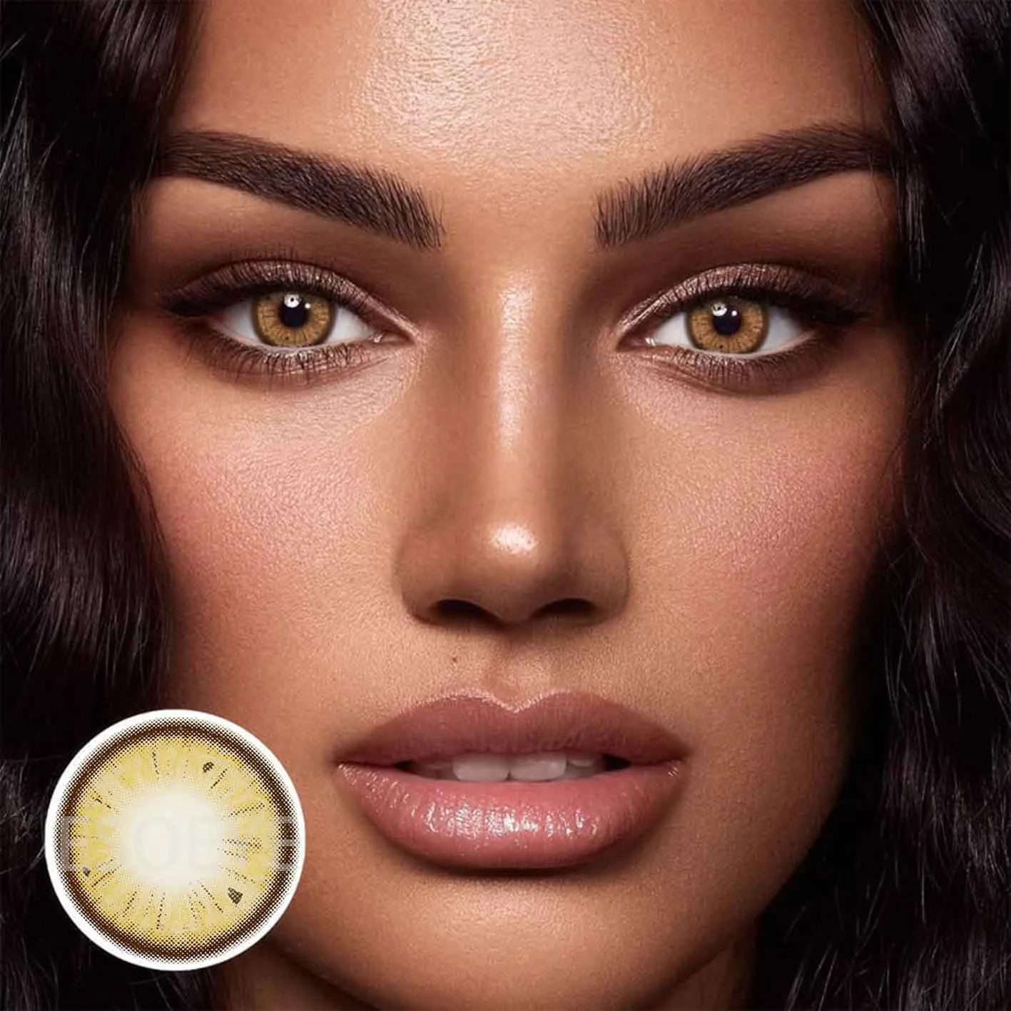 Fruit Juice Orange Colored Contact Lenses Yearly