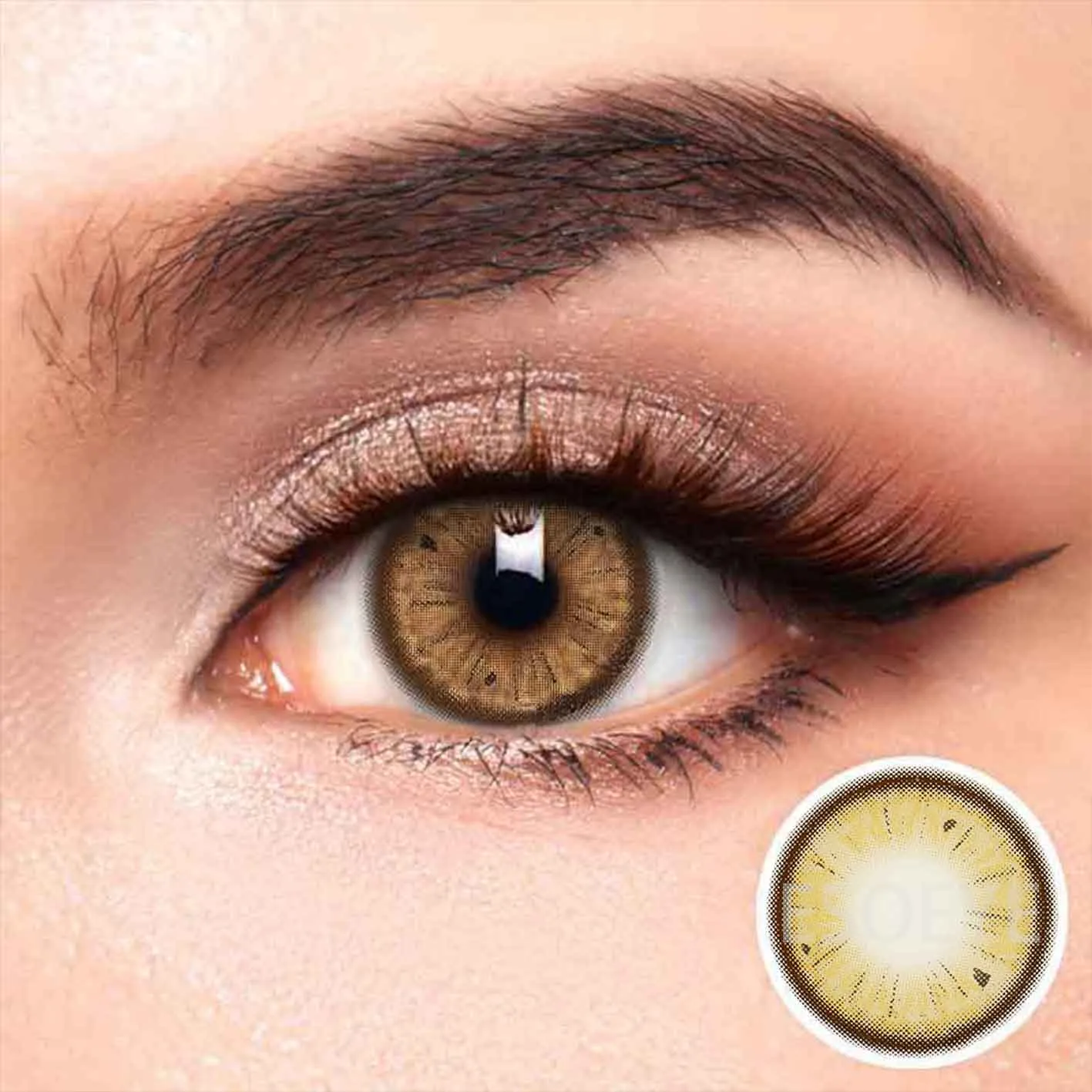 Fruit Juice Orange Colored Contact Lenses Yearly