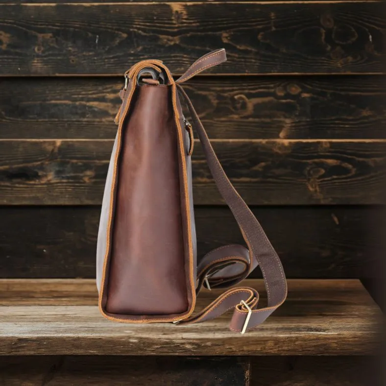 Full Grain Leather Backpack | KENWAY