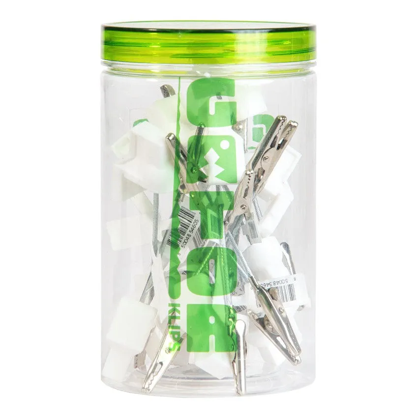Gator Klips - Different Designs - (14 Count Jar)