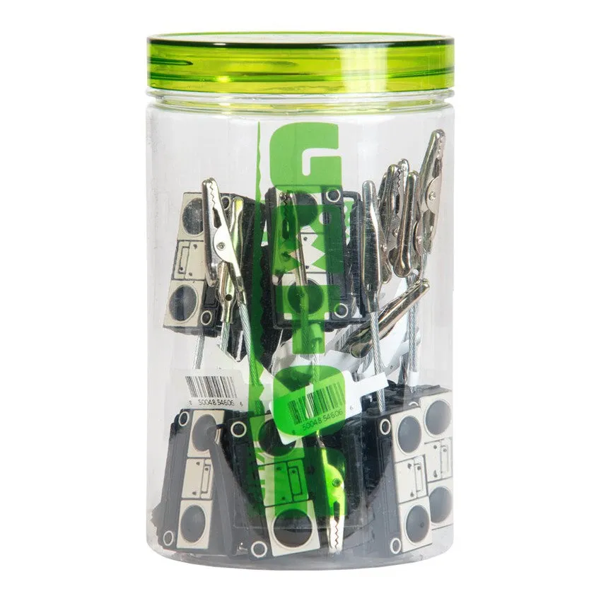 Gator Klips - Different Designs - (14 Count Jar)