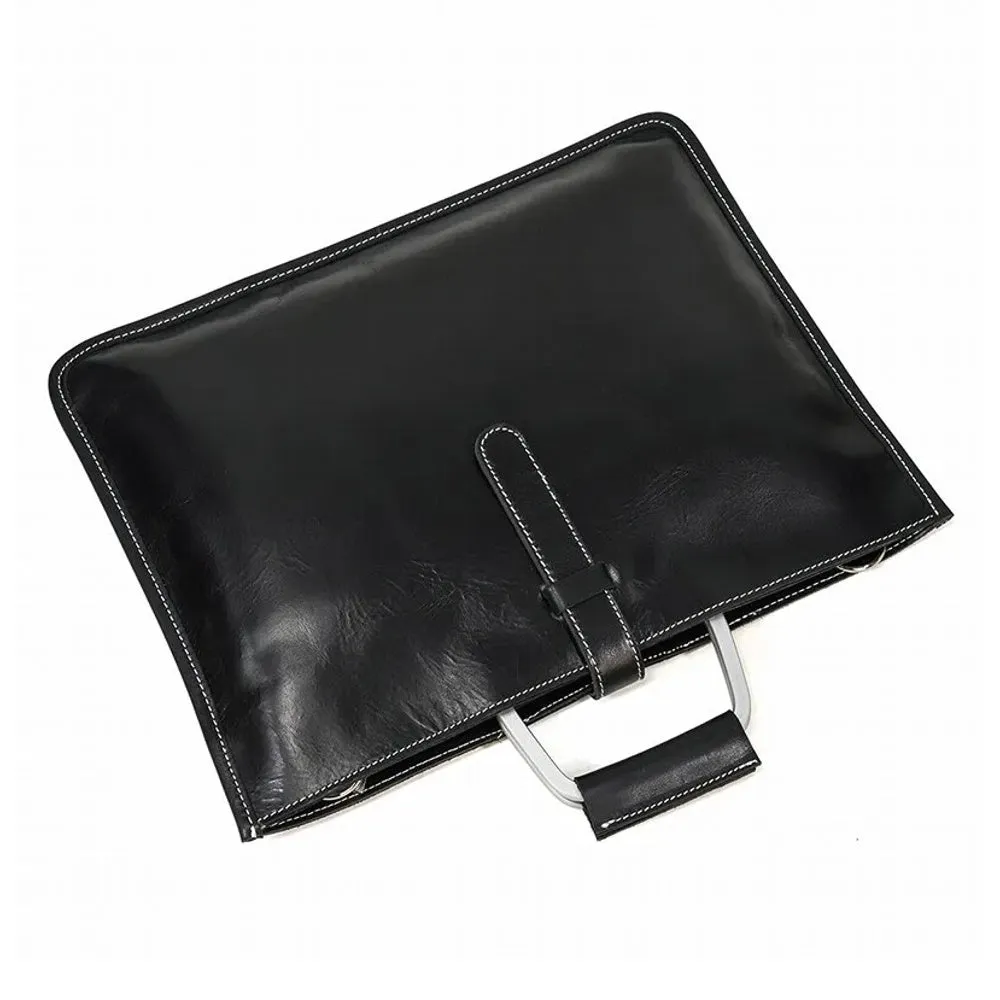 Genuine Leather Briefcase for Men | Laptop Bag Fit 14 Inch"