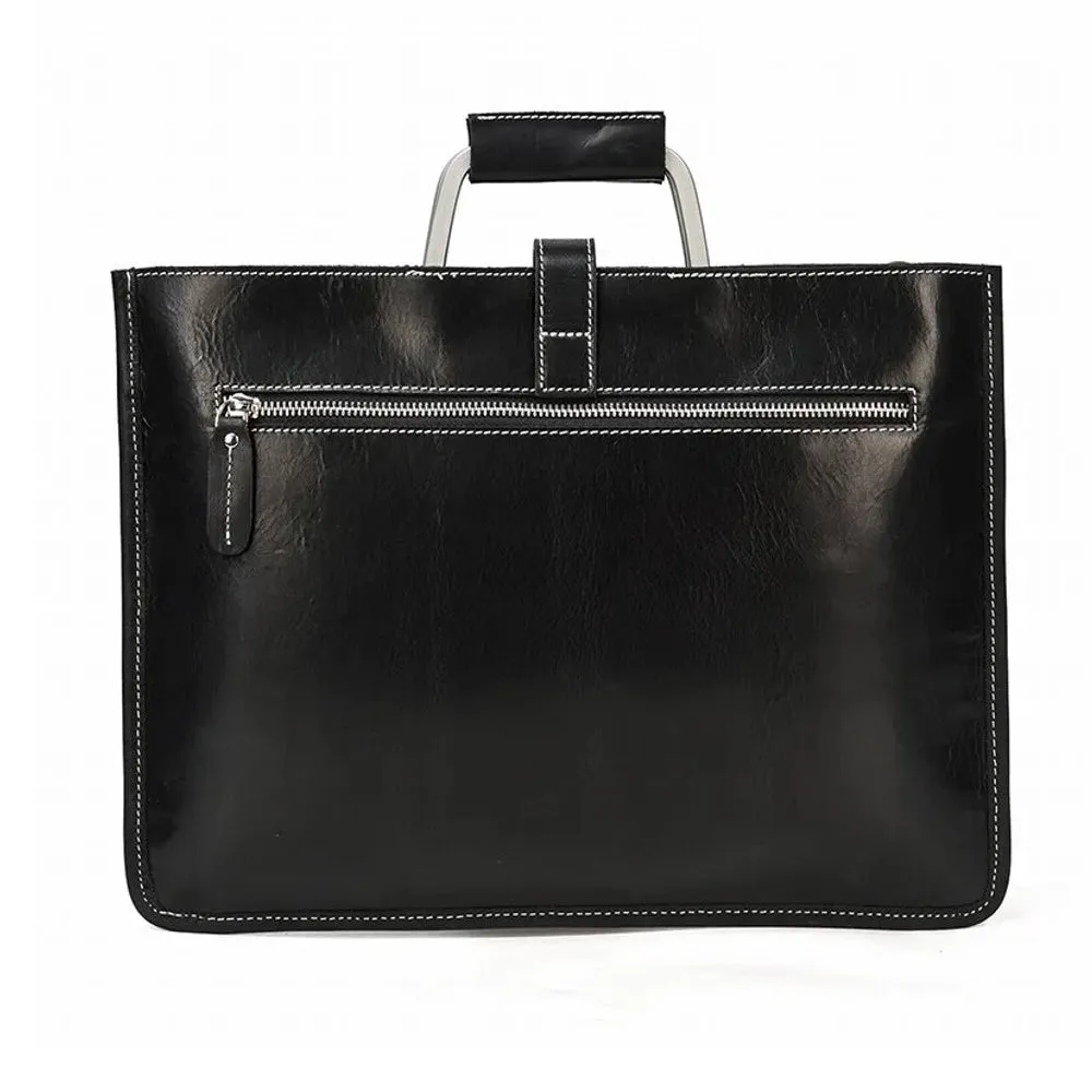 Genuine Leather Briefcase for Men | Laptop Bag Fit 14 Inch"