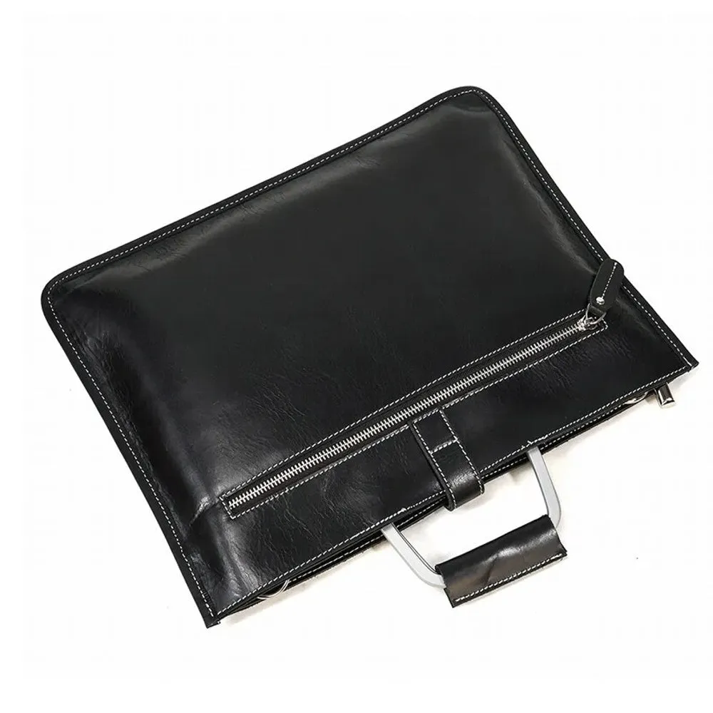 Genuine Leather Briefcase for Men | Laptop Bag Fit 14 Inch"