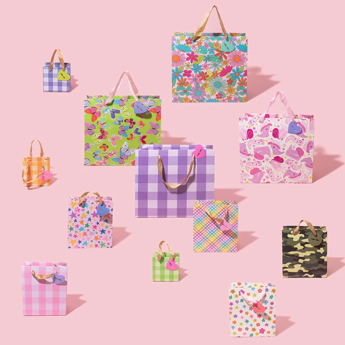 Gift Bags - Camouflage - Assorted Sizes to Choose From