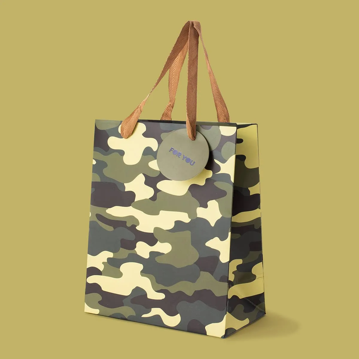 Gift Bags - Camouflage - Assorted Sizes to Choose From