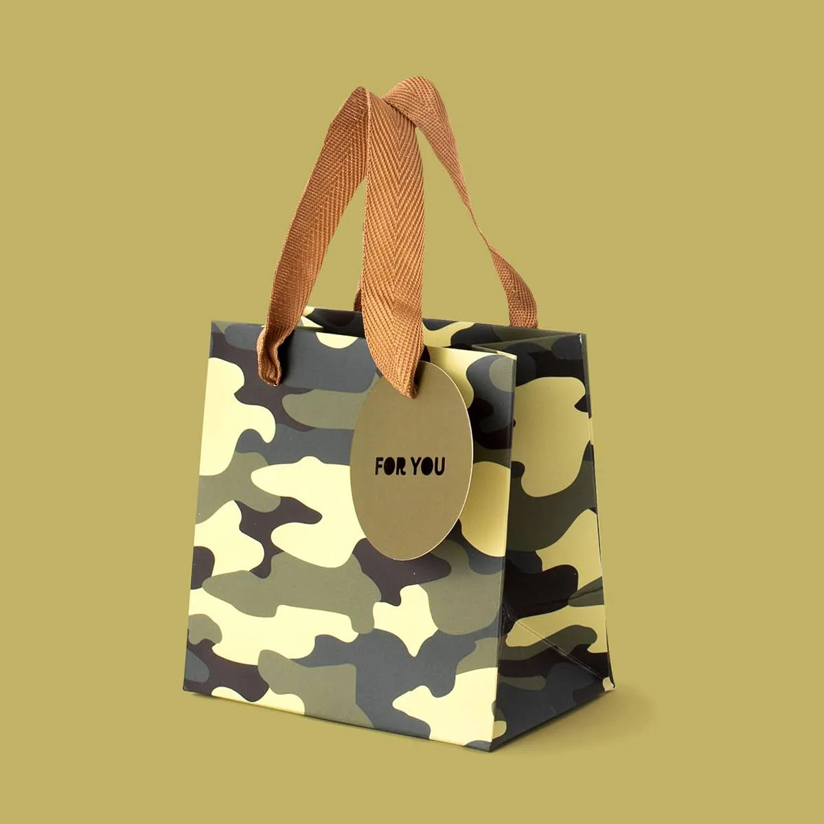Gift Bags - Camouflage - Assorted Sizes to Choose From