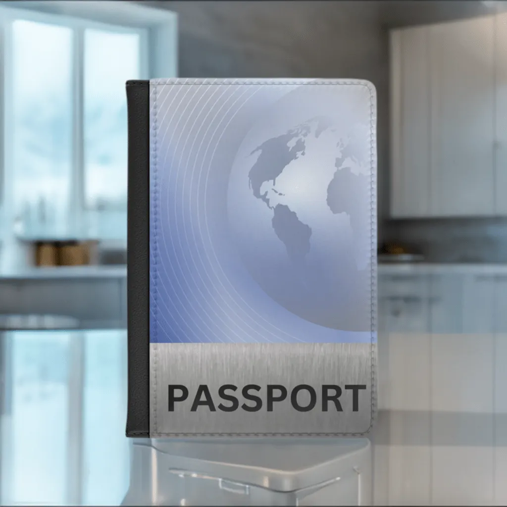 GlobeTrotter Deluxe - RFID Passport Cover & Multi-Currency Wallet | Eco-Friendly Document Protector
