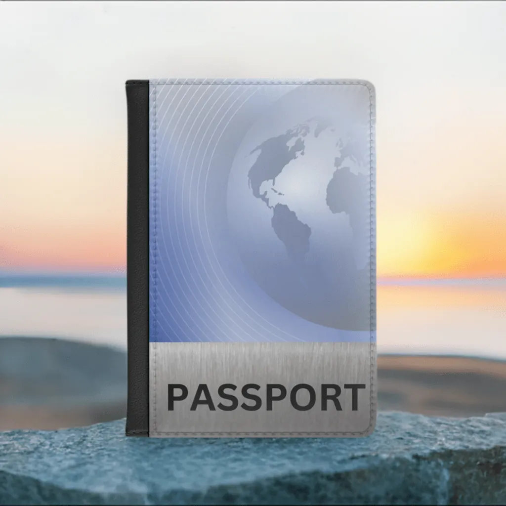 GlobeTrotter Deluxe - RFID Passport Cover & Multi-Currency Wallet | Eco-Friendly Document Protector