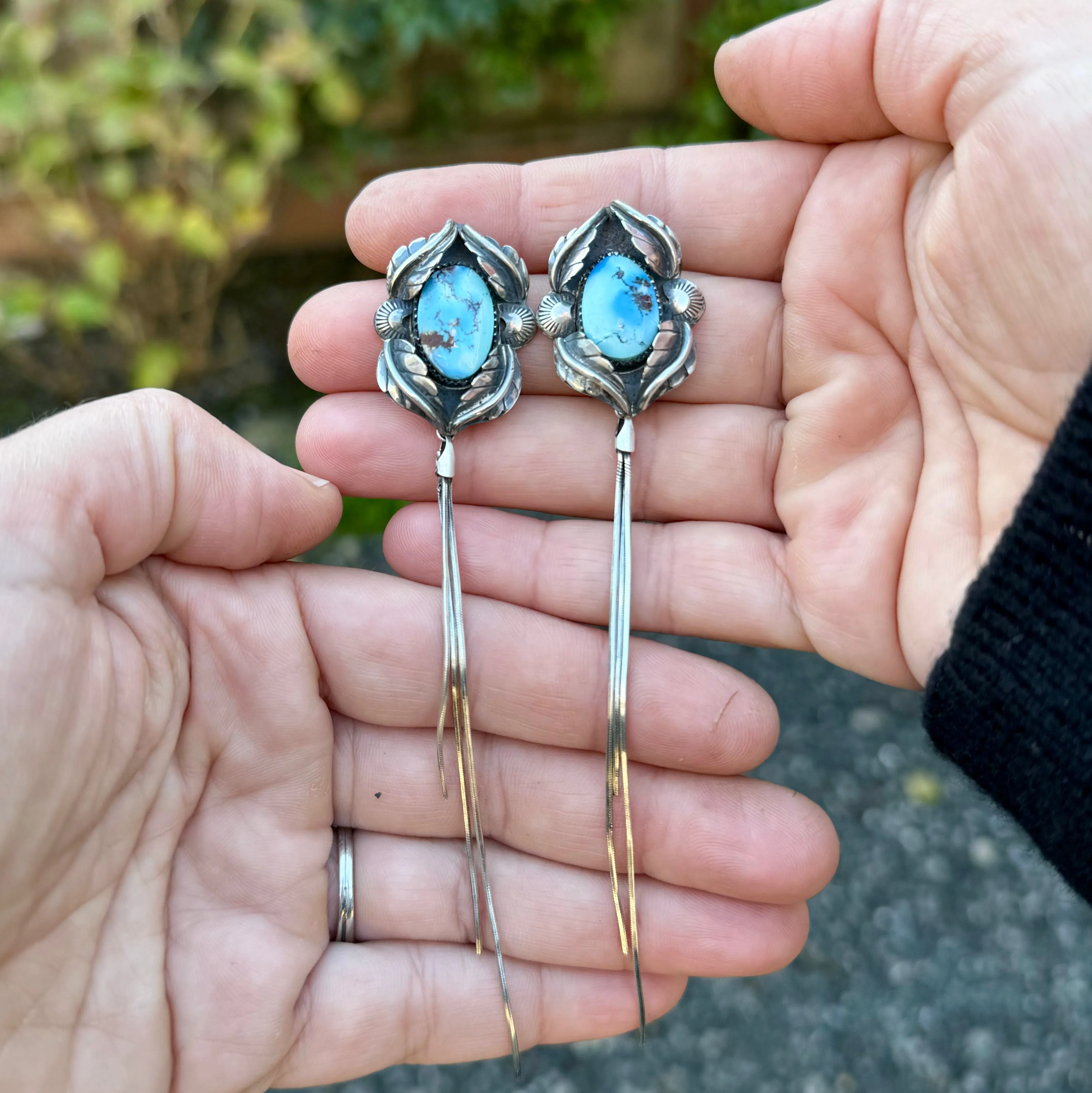 Golden Hills Convertible Flora Earrings