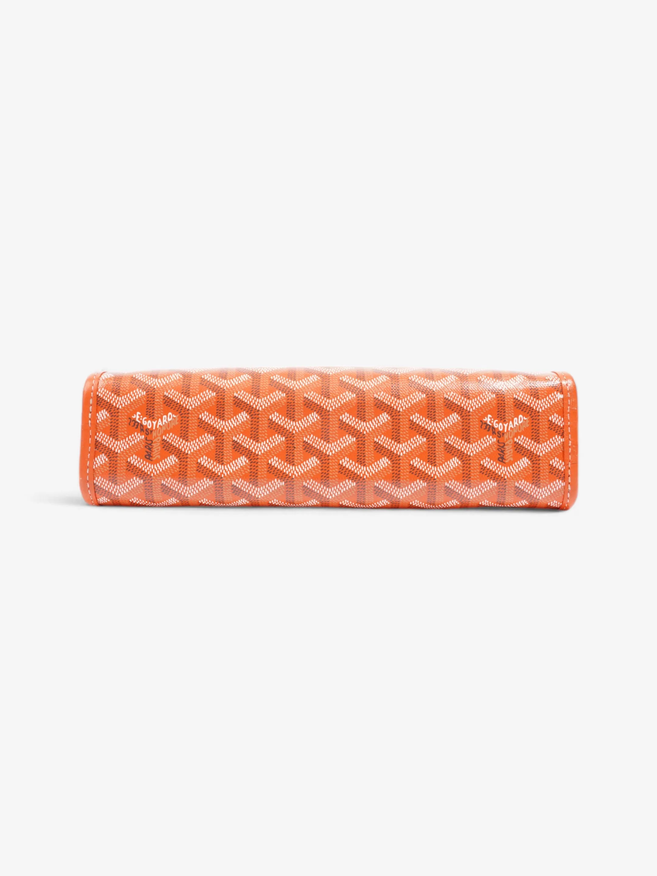 Goyard Jouvence Pouch Orange Goyardine Coated Canvas MM