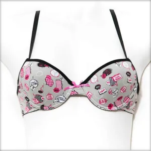 Grey Teenage Bra