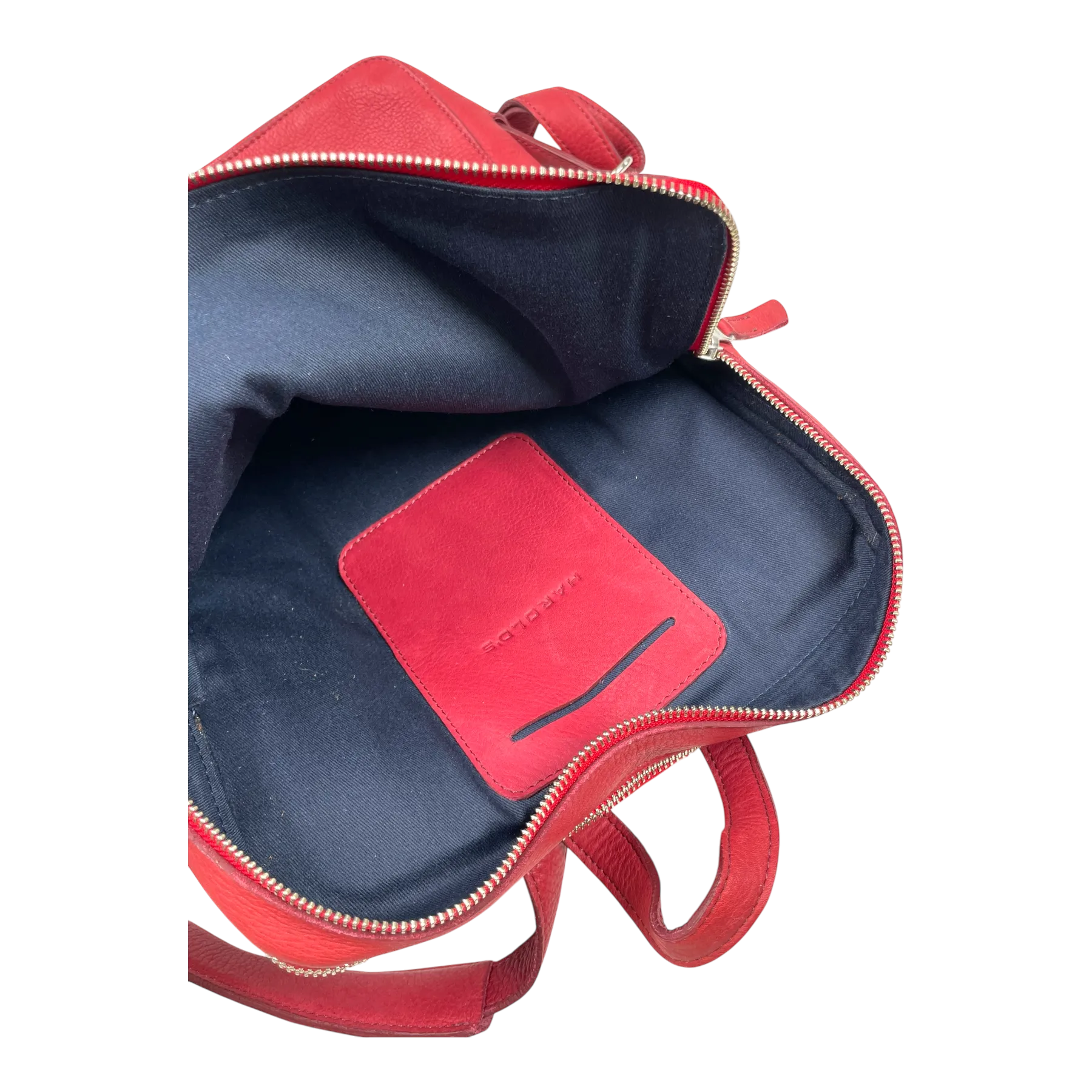 Harold's Bags duo backpack, red