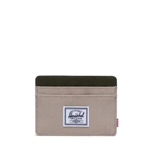 Herschel Supply Co. Charlie Cardholder in Twill/Ivy Green