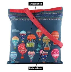 High On Happiness Canvas Tote Bag
