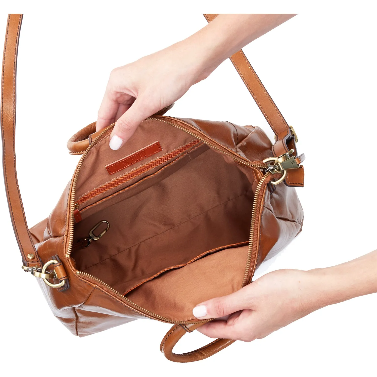 Hobo Sheila Medium Truffle Vintage Hide Leather
