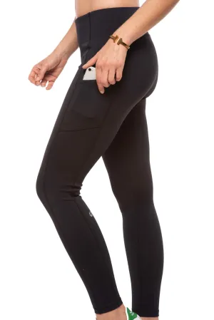 Ibkul Icifil  Performance Leggings- Black