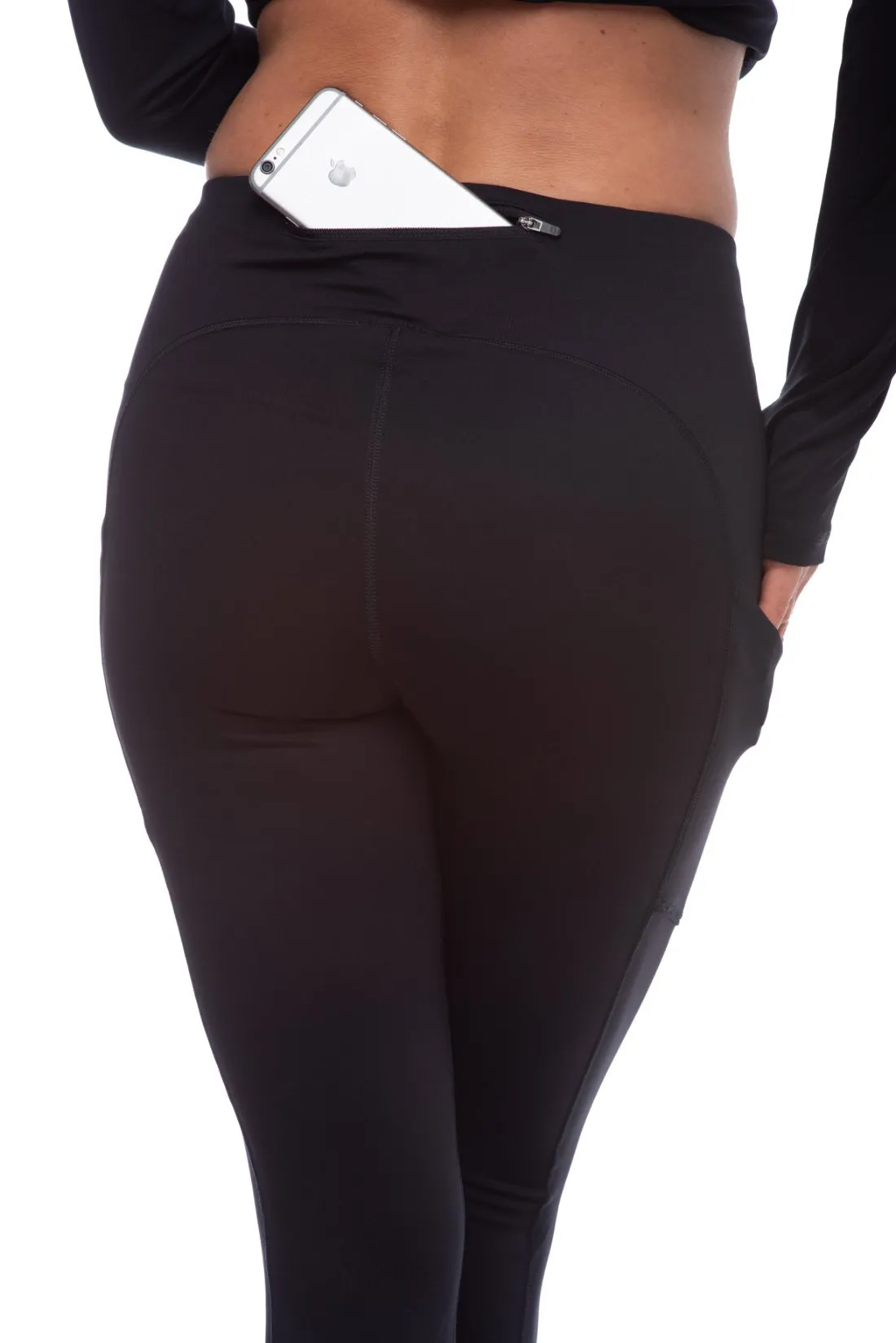 Ibkul Icifil  Performance Leggings- Black