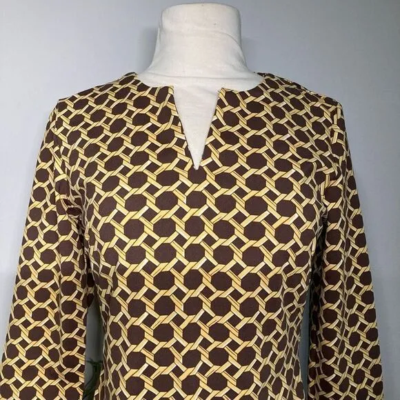 J McLAUGHLIN dress | Carly Raising Cane | NWT New | Sz XS | Brown