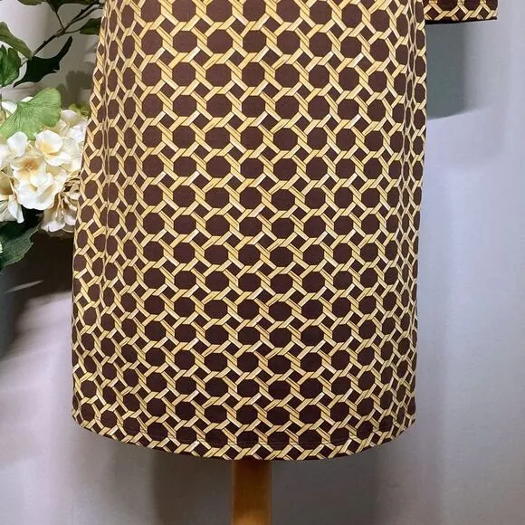J McLAUGHLIN dress | Carly Raising Cane | NWT New | Sz XS | Brown