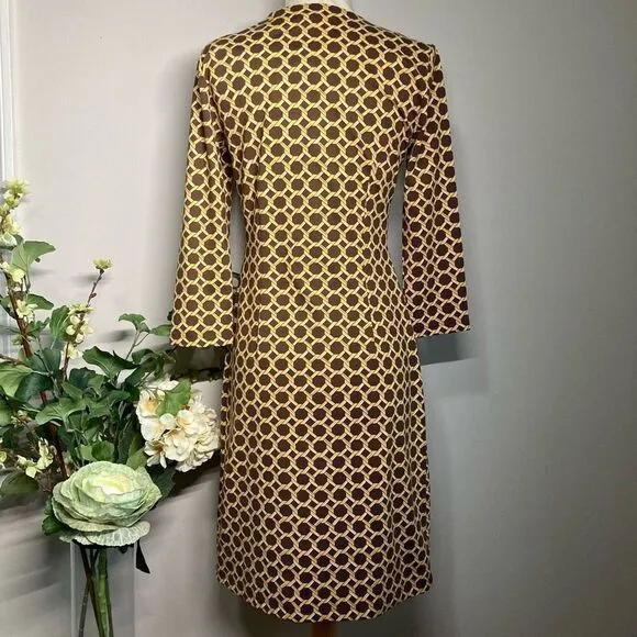 J McLAUGHLIN dress | Carly Raising Cane | NWT New | Sz XS | Brown