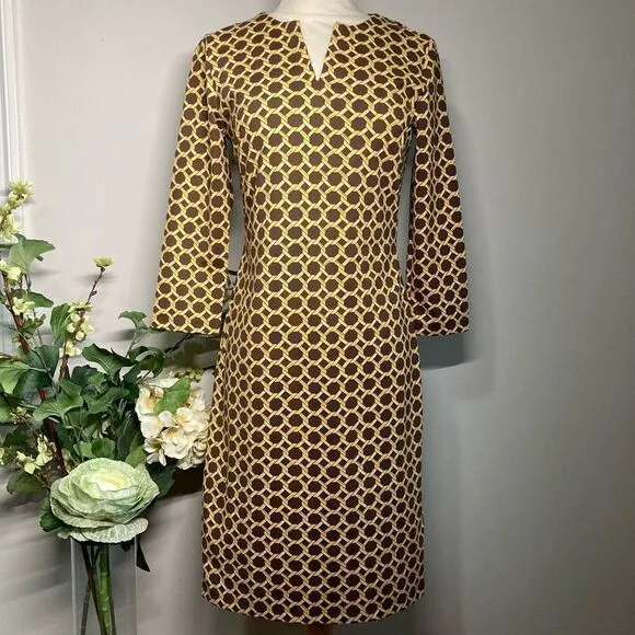 J McLAUGHLIN dress | Carly Raising Cane | NWT New | Sz XS | Brown