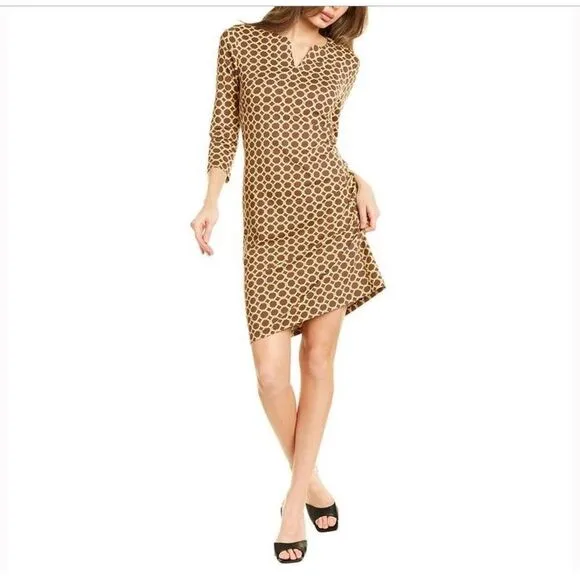 J McLAUGHLIN dress | Carly Raising Cane | NWT New | Sz XS | Brown