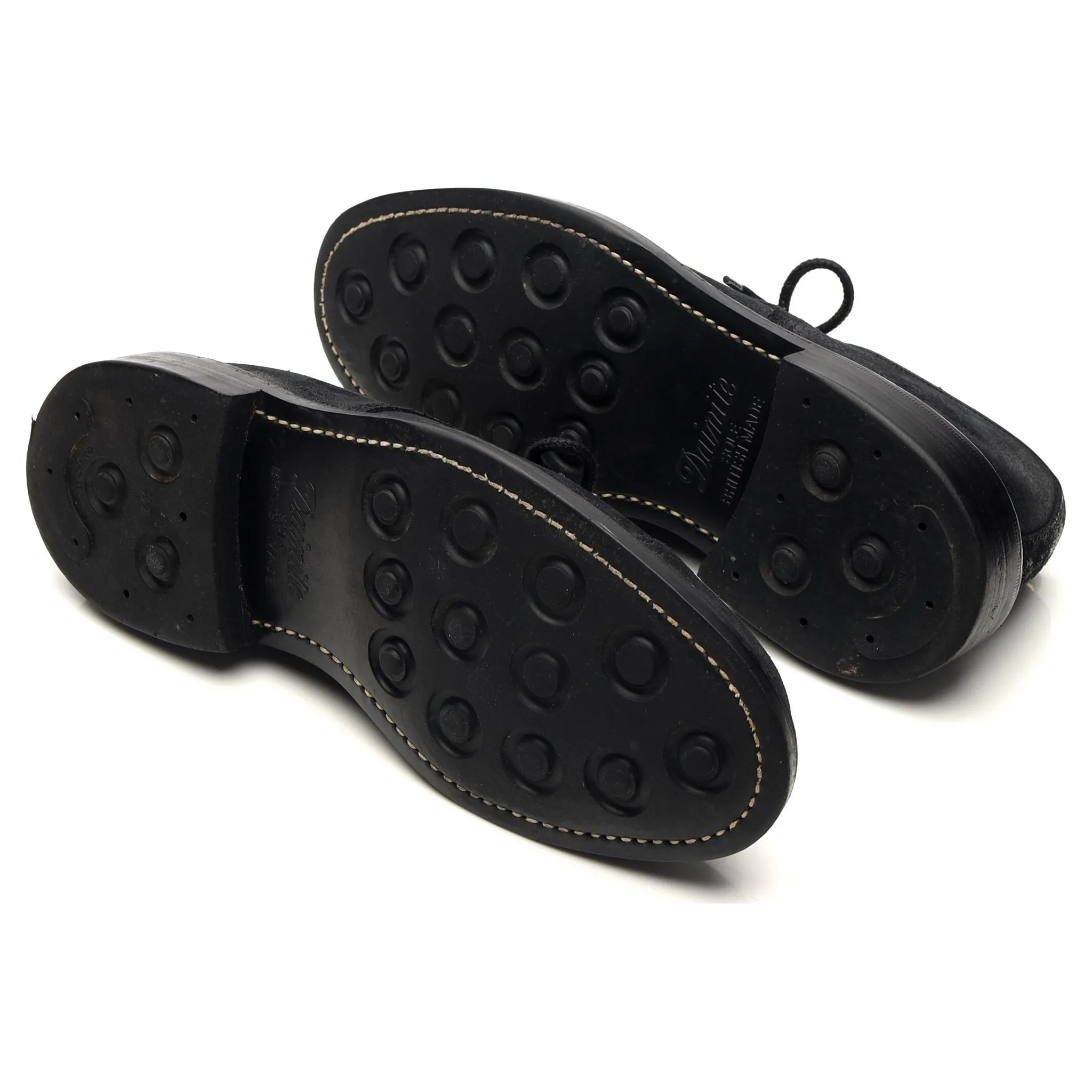 'J5798' Black Waxed Suede Derby UK 6.5