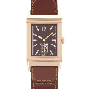 Jaeger LeCoultre Rose Gold Grand Reverso Ultra Thin 1931 Watch