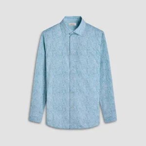 Jimmy Double-Sided Leaf & Stripe OoohCotton Shirt