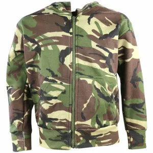 Kids Camouflage Hoodie - British Army DPM