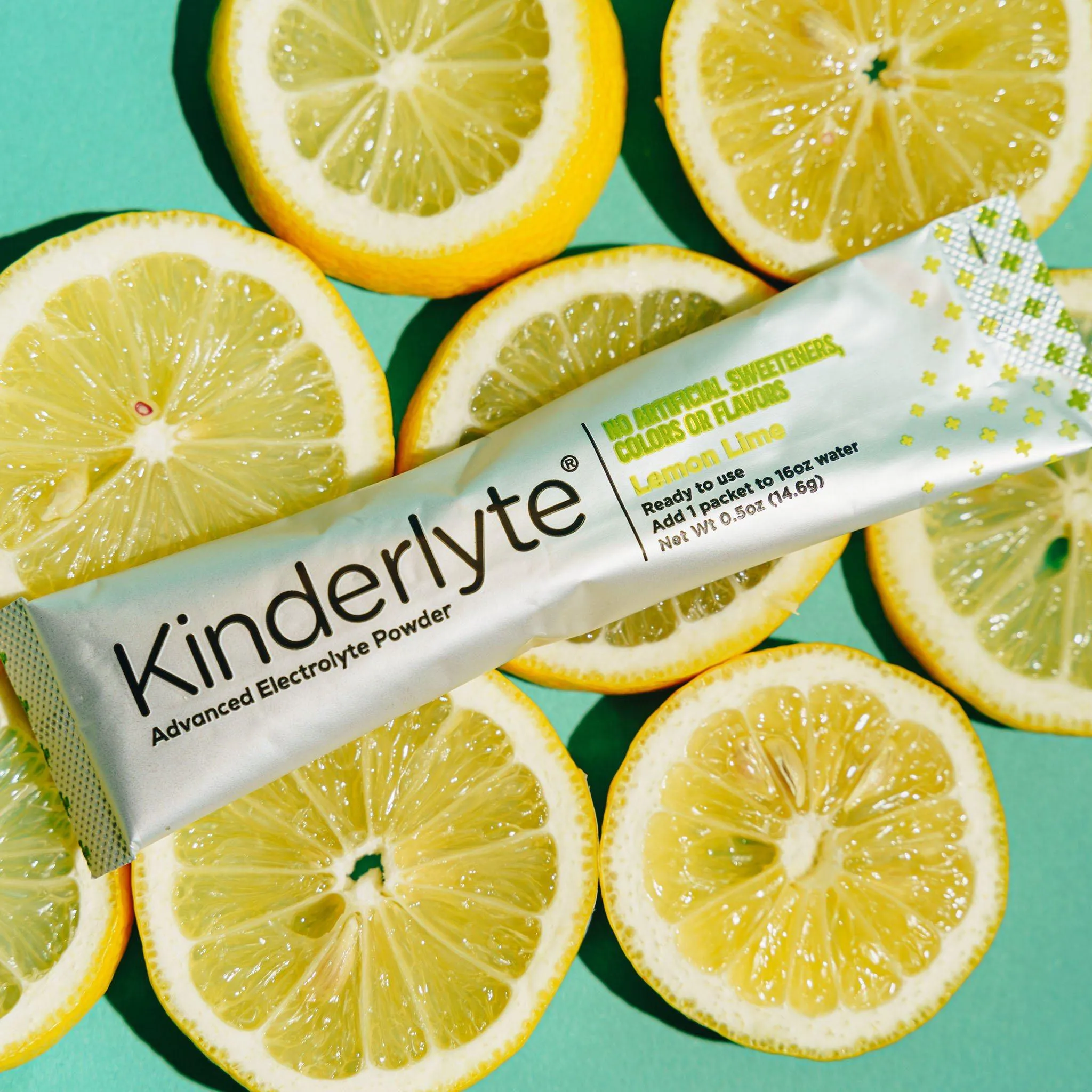 KinderLyte® 16ct Advanced Electrolyte Powder Lemon Lime