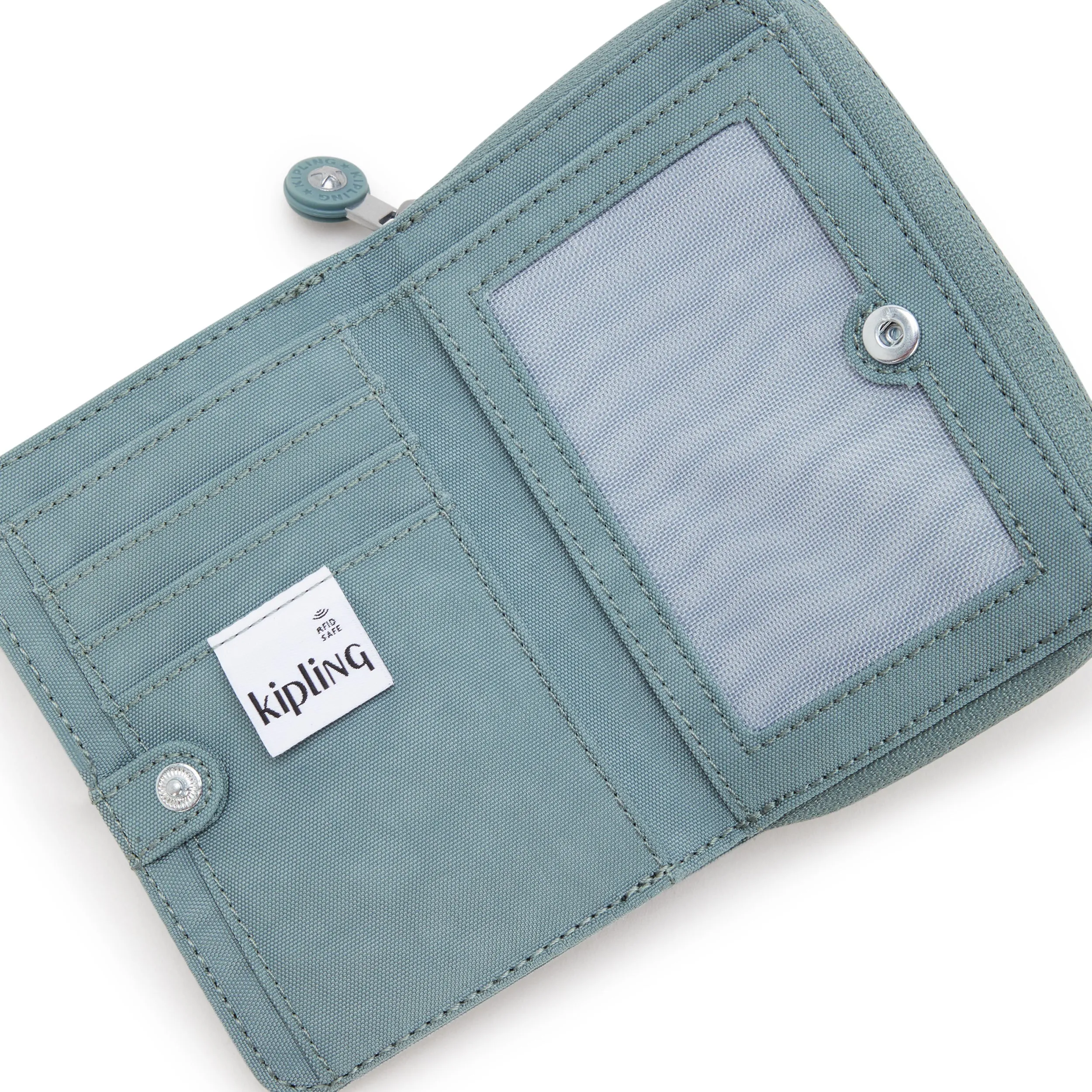 Kipling Money Love Relaxed Grey Medium Wallet I3738-3NL