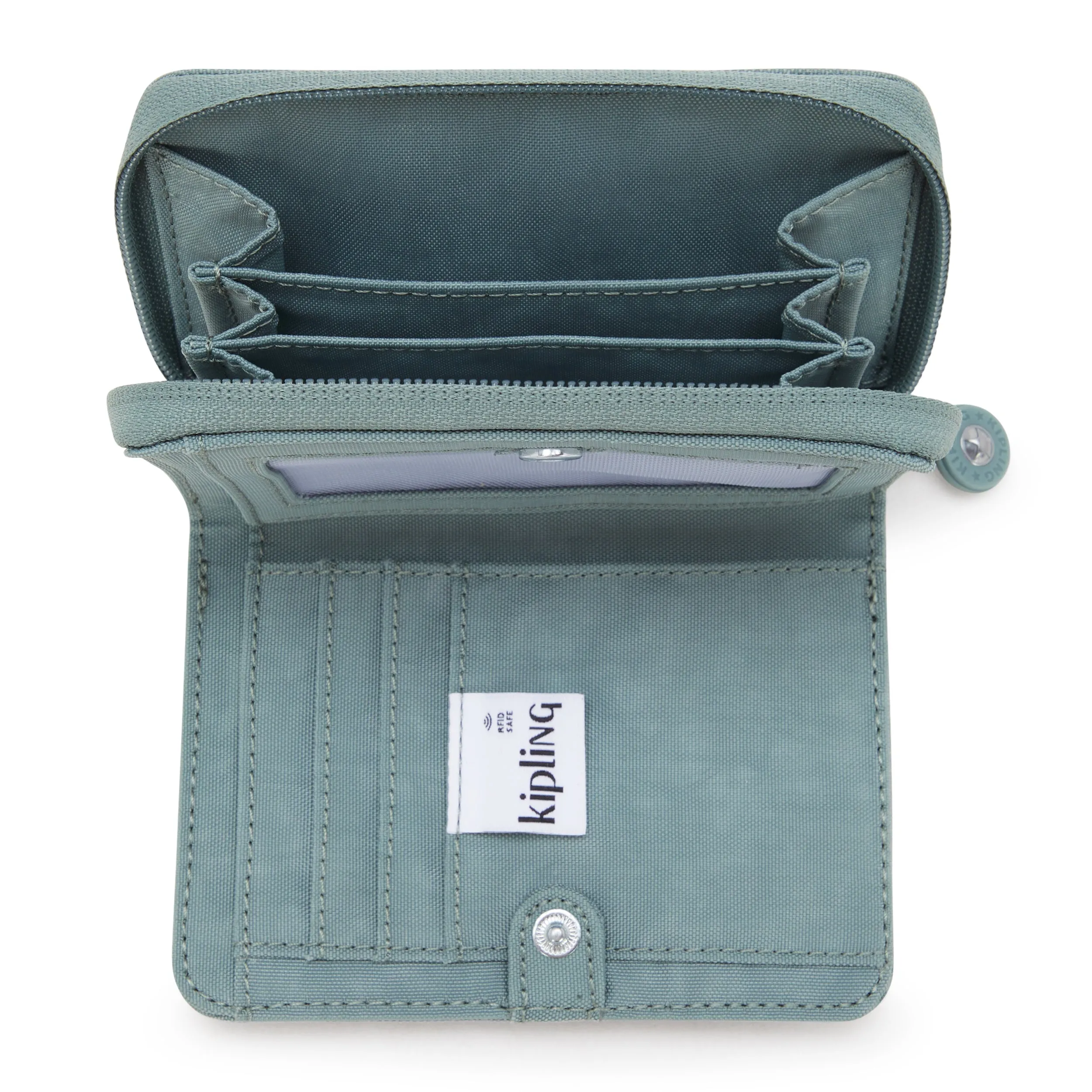 Kipling Money Love Relaxed Grey Medium Wallet I3738-3NL