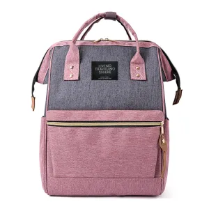 Korean Style Oxford Backpack Couple Laptop Bag