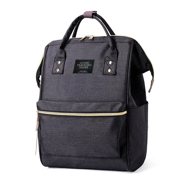 Korean Style Oxford Backpack Couple Laptop Bag