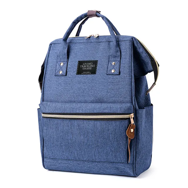 Korean Style Oxford Backpack Couple Laptop Bag