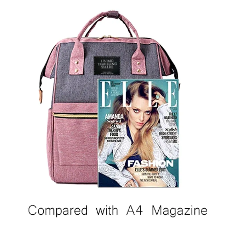 Korean Style Oxford Backpack Couple Laptop Bag