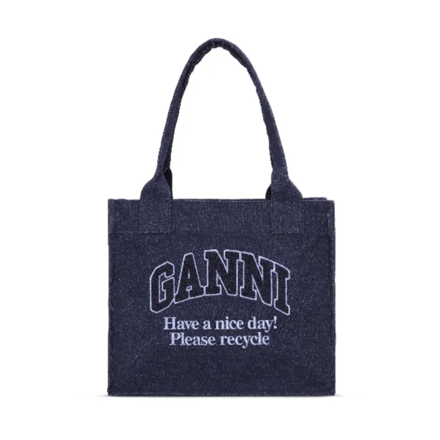 LARGE TOTE BAG | DARK DENIM