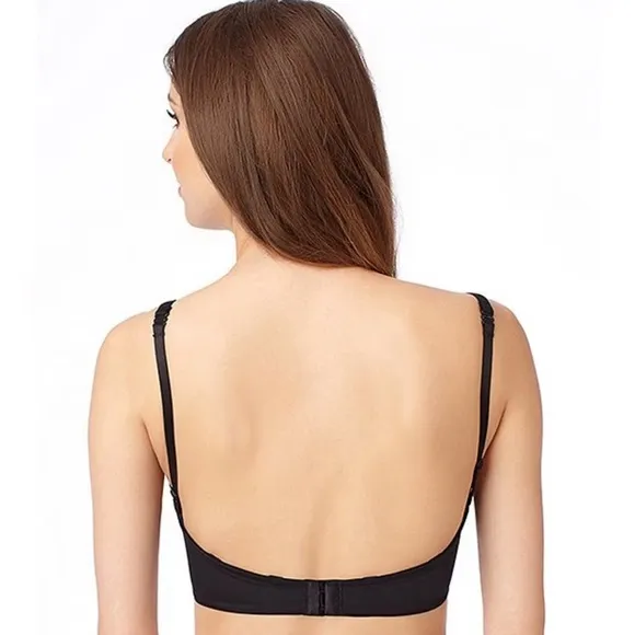 Le Mystere Infinite Possibilities Deep Plunge Convertible Push-Up T-Shirt Bra.