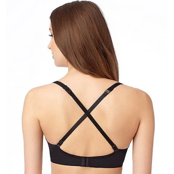Le Mystere Infinite Possibilities Deep Plunge Convertible Push-Up T-Shirt Bra.
