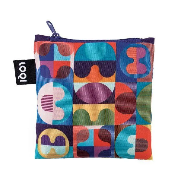 LOQI Shopping Bag Hvass & Hannibal Collection - Grid