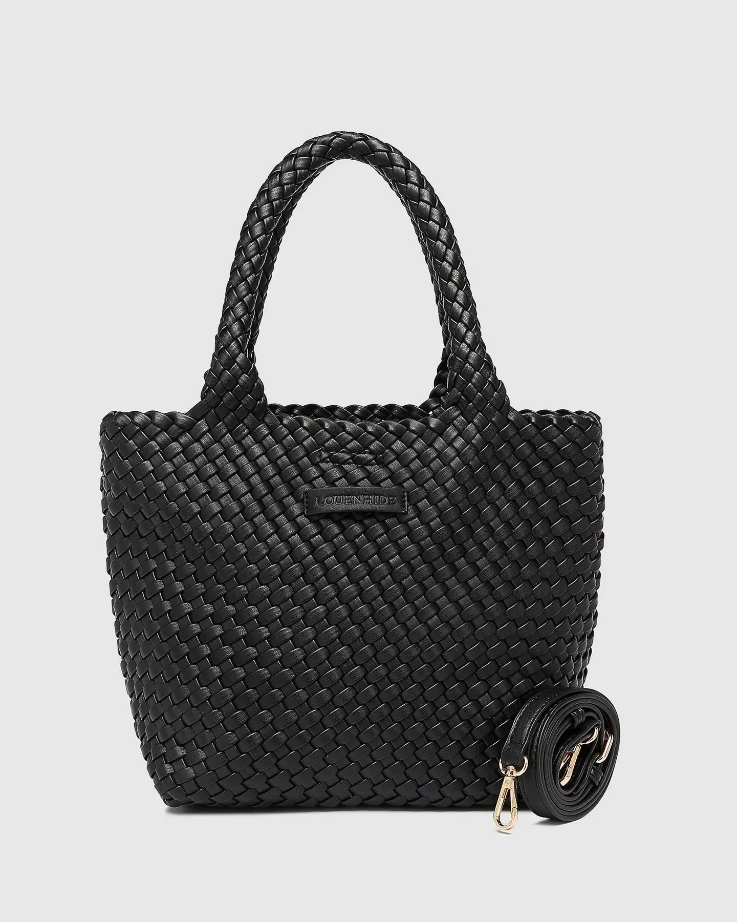 LOUENHIDE Baby Cruiser Woven Tote Bag - Black