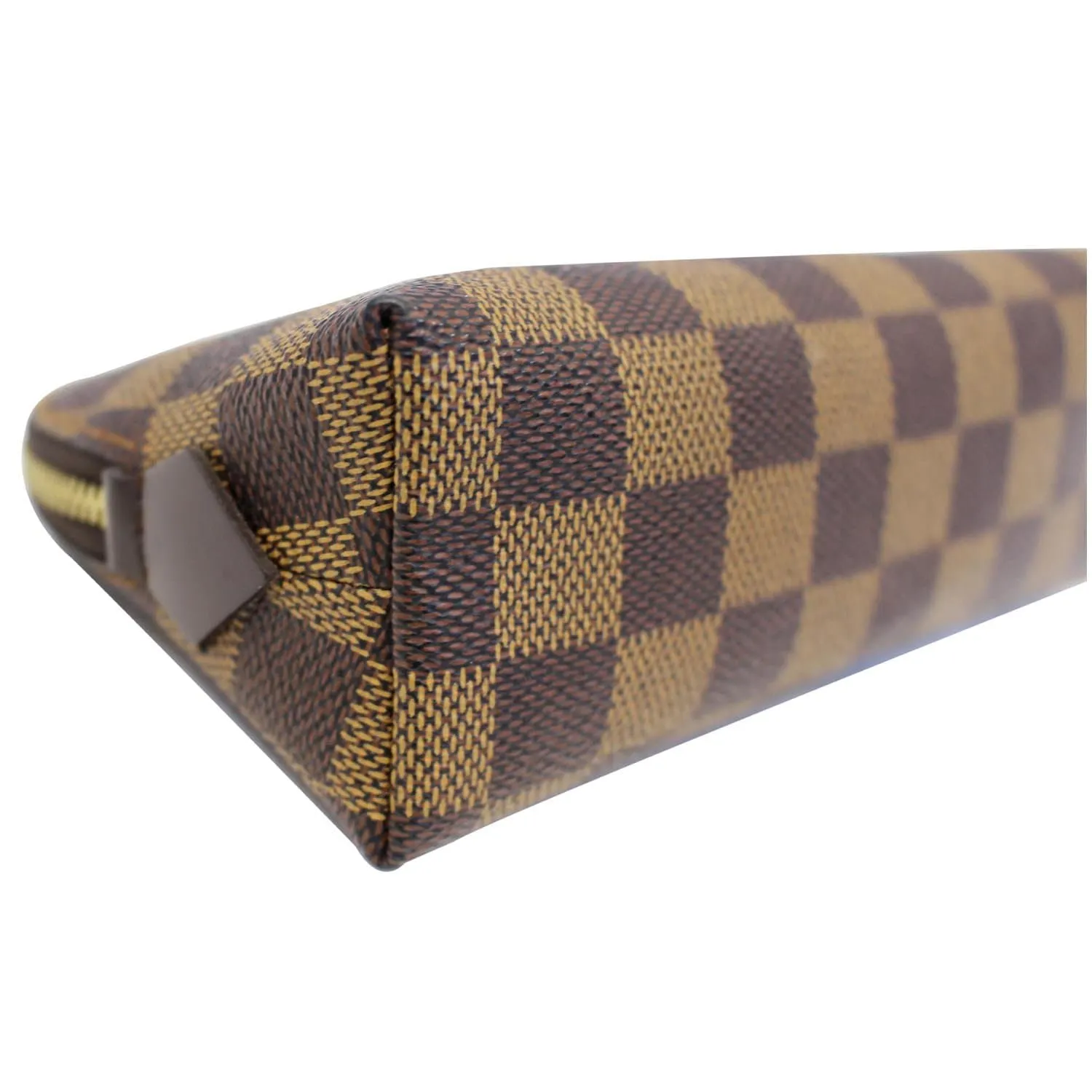 LOUIS VUITTON Damier Ebene Pochette Cosmetic Pouch