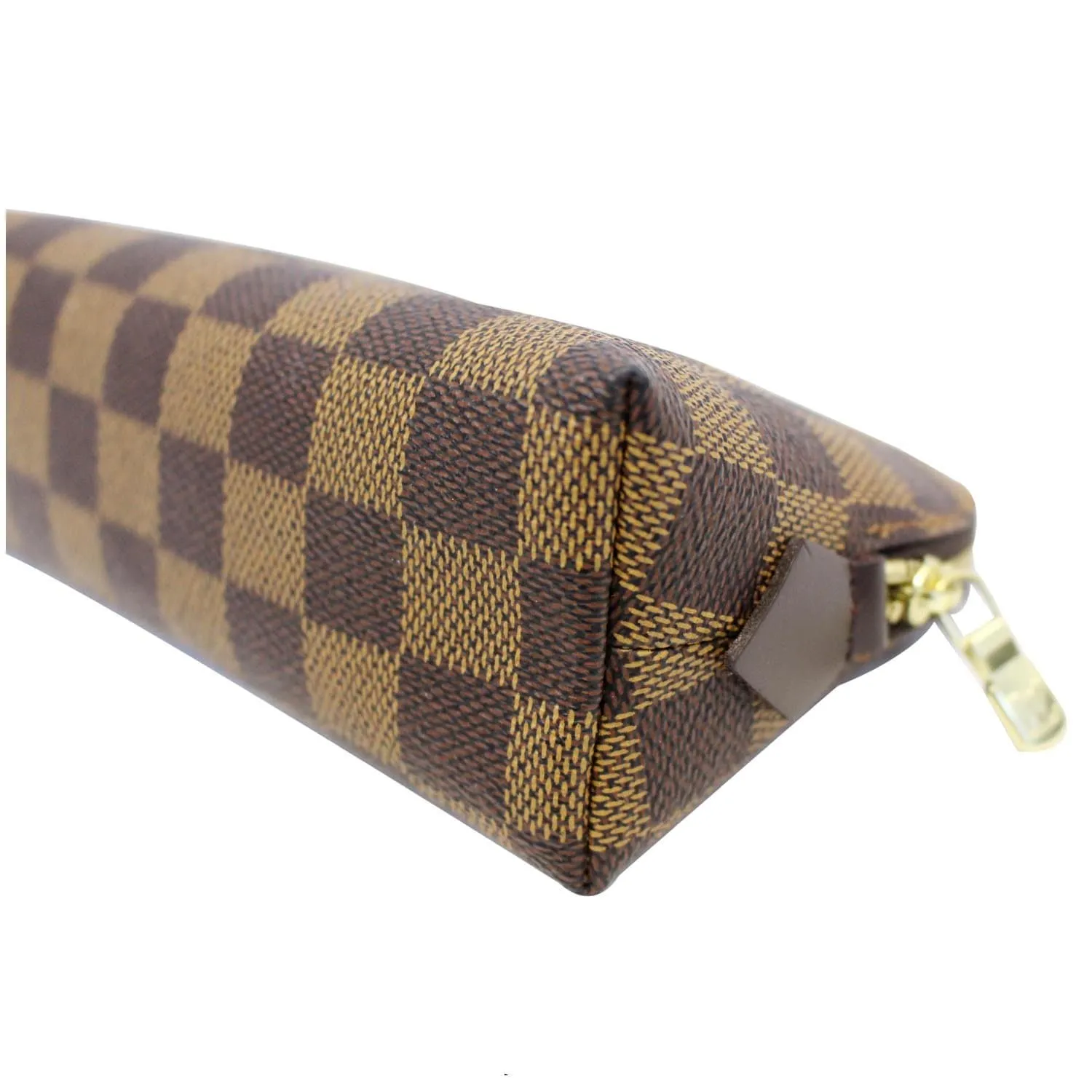 LOUIS VUITTON Damier Ebene Pochette Cosmetic Pouch