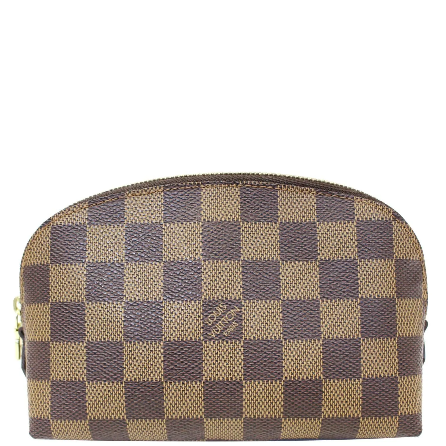 LOUIS VUITTON Damier Ebene Pochette Cosmetic Pouch