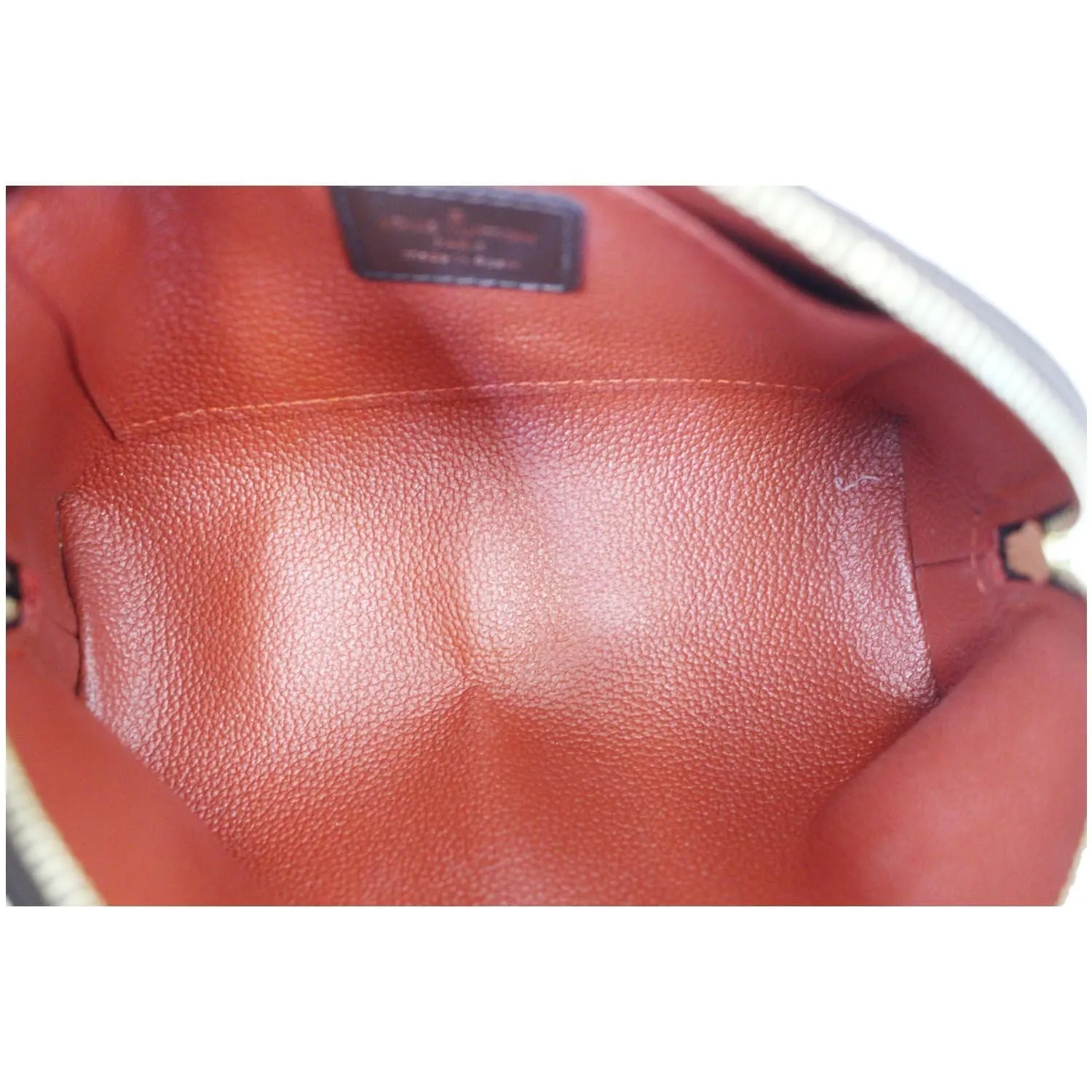 LOUIS VUITTON Damier Ebene Pochette Cosmetic Pouch