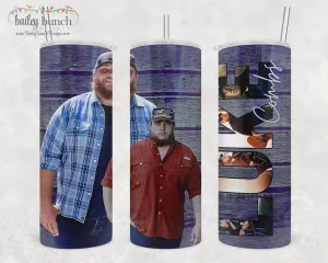 Luke Combs Glitter Tumbler TUMBCOMBS20520