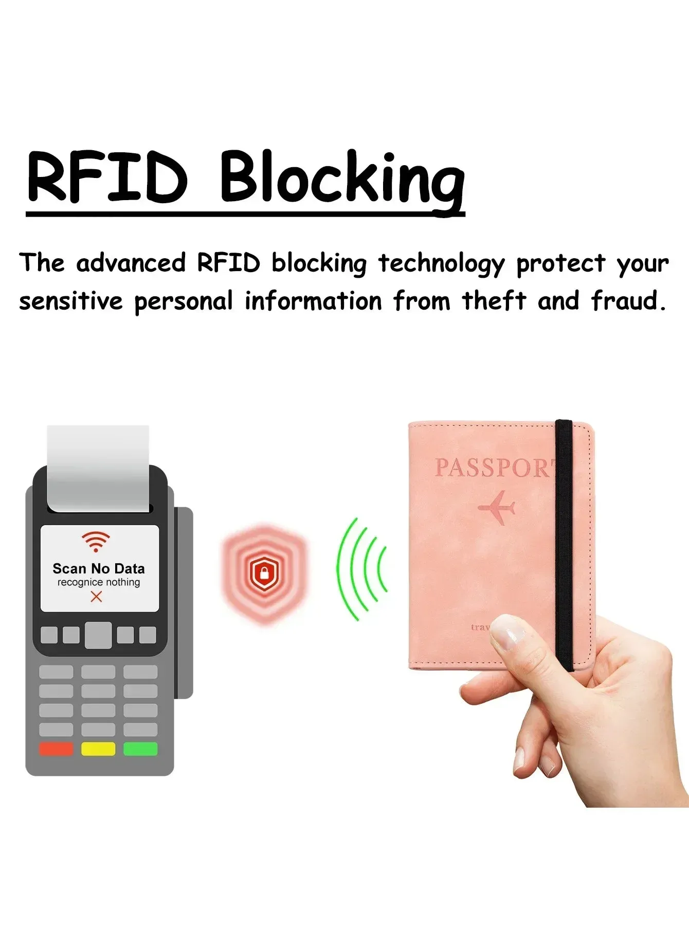 Luxury RFID Passport Wallet